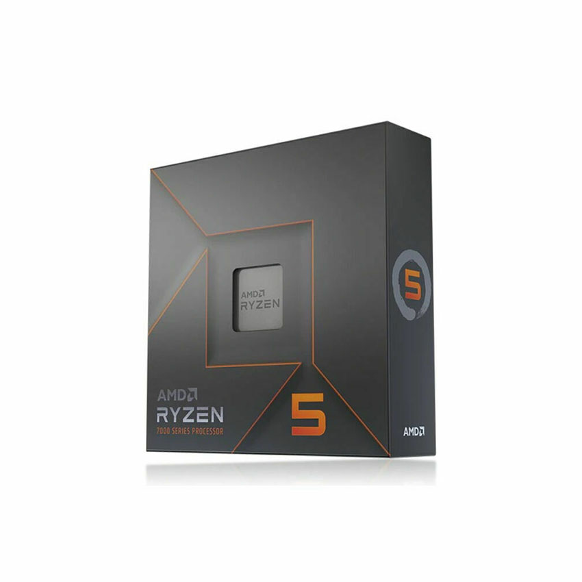 Hình ảnh chi tiết Chíp vi xử lý AMD RYZEN 5 7500F dùng cho máy vi tính+Quạt - Ảnh số 1