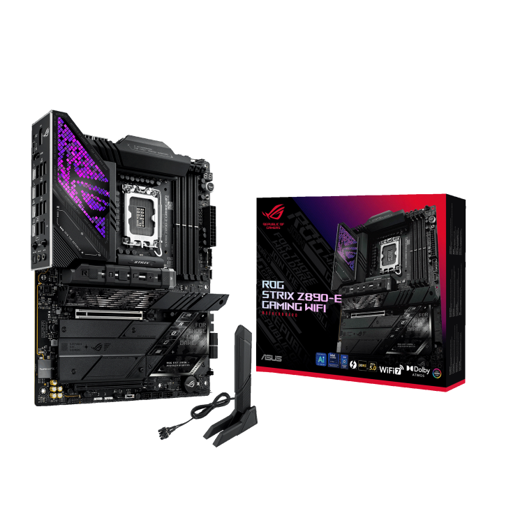 Hình ảnh chi tiết Bảng mạch chính của máy vi tính hiệu ASUS ROG STRIX Z890-E GAMING WIFI - Ảnh số 1