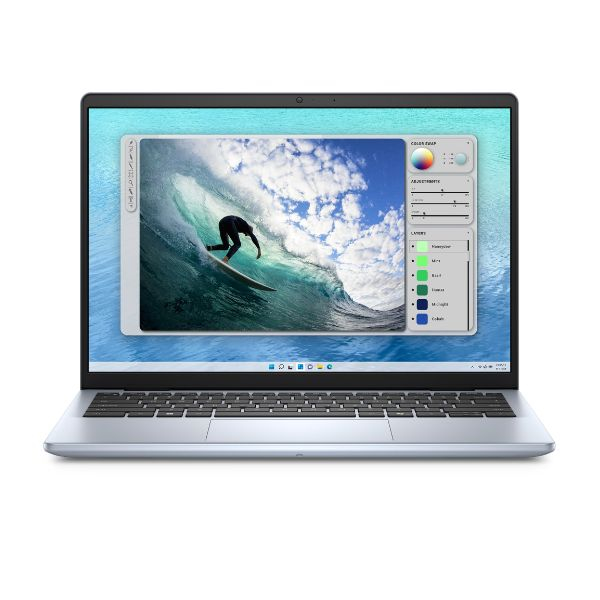 Hình ảnh chi tiết [71059084]* NB DELL INSPIRON 14 5440/ CORE 7-150U/ 16GB/ 1TB SSD/ MX570A 2GB / 14" 2/2K/ 4C 54WH/ AX+BT/ FP/ OFFICEHS24+O365/ MCAFEE LS/ WIN 11 HOME/ XANH (ICE BLUE) - 01Y - Ảnh số 1