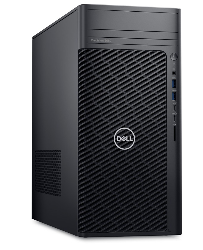 Hình ảnh chi tiết Máy tính để bàn Dell Precision 3680 Tower, Intel Core i7 14700K (33 MB cache, 20 cores, 28 threads, 3.4 GHz to 5.6 GHz, 125W), 16GB DDR5, 256GB SSD+4TB HDD, VGA T400 4GB, No DVD_RW, Ubuntu - Ảnh số 1