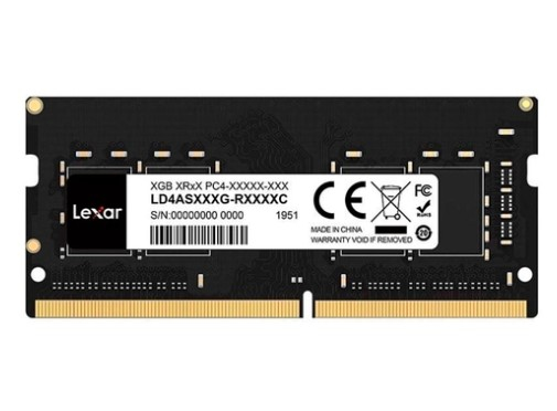 Hình ảnh chi tiết Bộ nhớ trong của máy vi tính LEXAR SO -DIMM DDR4 16GB (LD4AS016G - B3200GSST) - Ảnh số 1