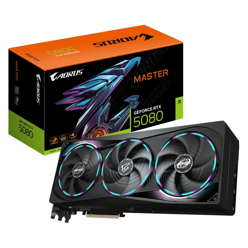 Hình ảnh chi tiết Cạc màn hình Gigabyte 16GB GV-N5080AORUS M-16GD - Ảnh số 1