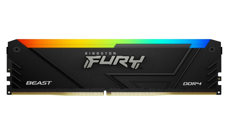 Hình ảnh chi tiết Bộ nhớ trong của máy vi tính KINGSTON 32GB D4 - 3200U CL16 Beast RGB ( KF432C16BB2A/32 ) - Ảnh số 1
