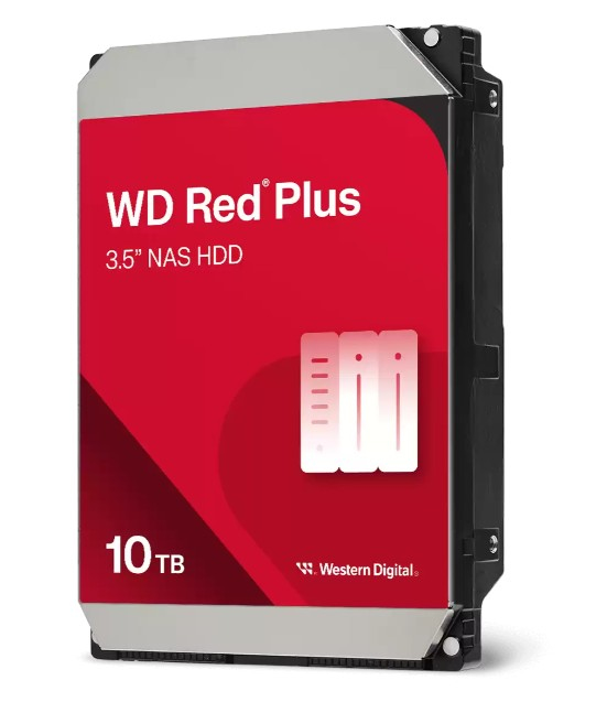 Hình ảnh chi tiết Ổ cứng máy vi tính hiệu WESTERN DIGITAL loại WD100EFGX, 10TB RED PLUS - Ảnh số 1