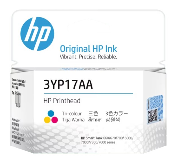 Hình ảnh chi tiết ĐẦU IN PHUN MỰC HP TRI-COLOR ORIGINAL PRINTHEAD_3YP17AA - Ảnh số 1