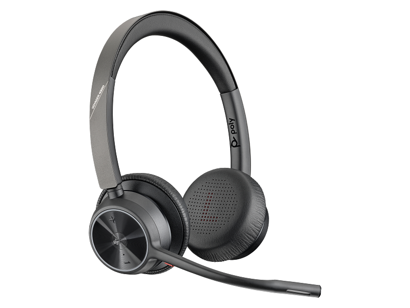 Hình ảnh chi tiết TAI NGHE (HEADSET) Poly Voyager 4320 Microsoft Teams Certified USB-C Headset +BT700 dongle(77Z30AA) - Ảnh số 1