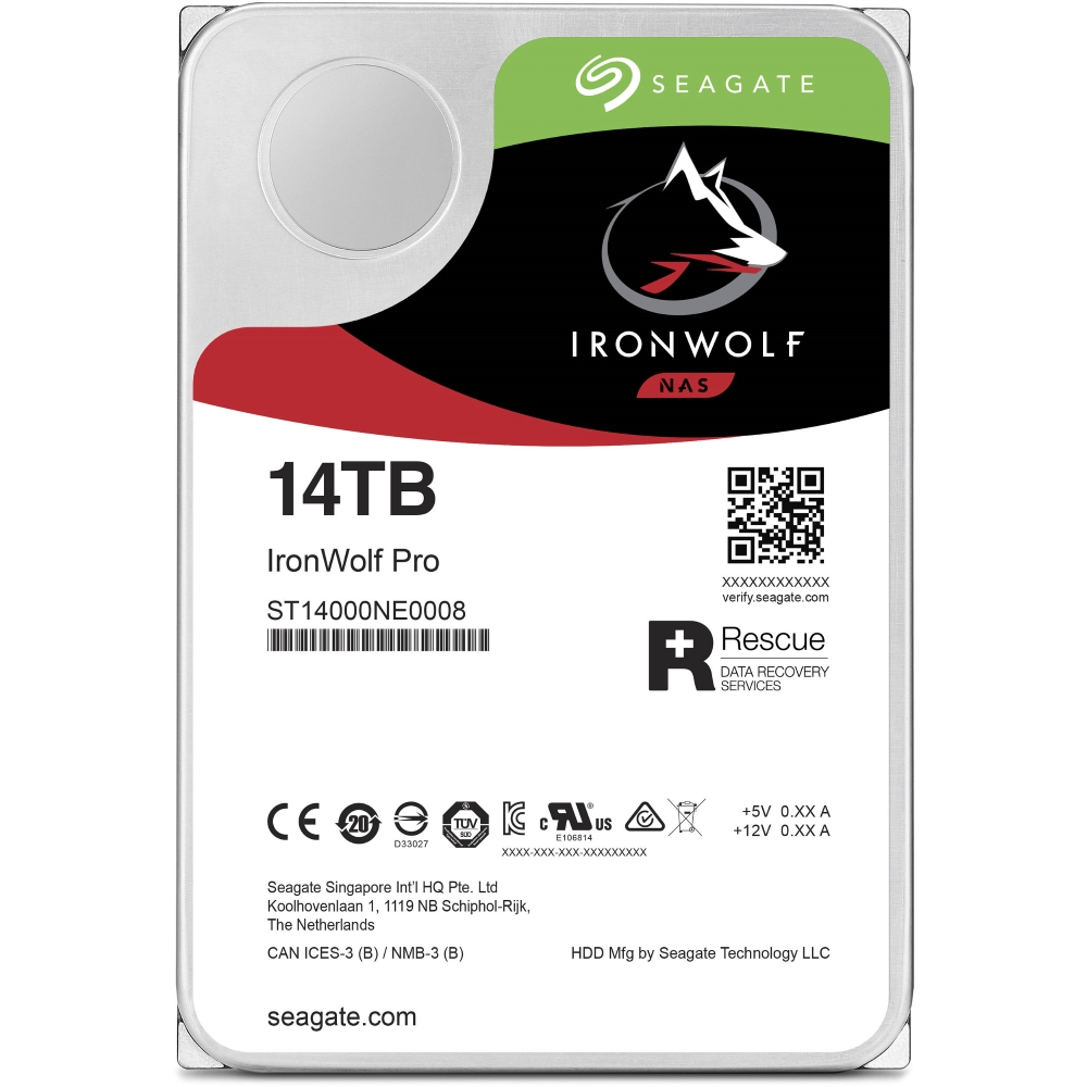 Hình ảnh chi tiết Seagate 14TB IronWolf ST14000NE0008 - Ảnh số 1