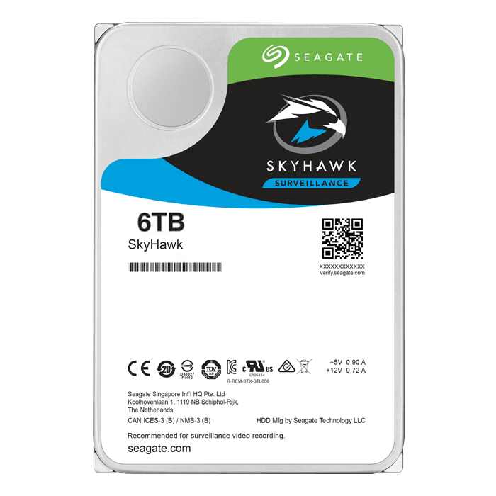 Hình ảnh chi tiết Ổ ĐĨA CỨNG CỦA MÁY VI TÍNH HIỆU SEAGATE 6000GB (SKYHAWK) ST6000VX001 - Ảnh số 1