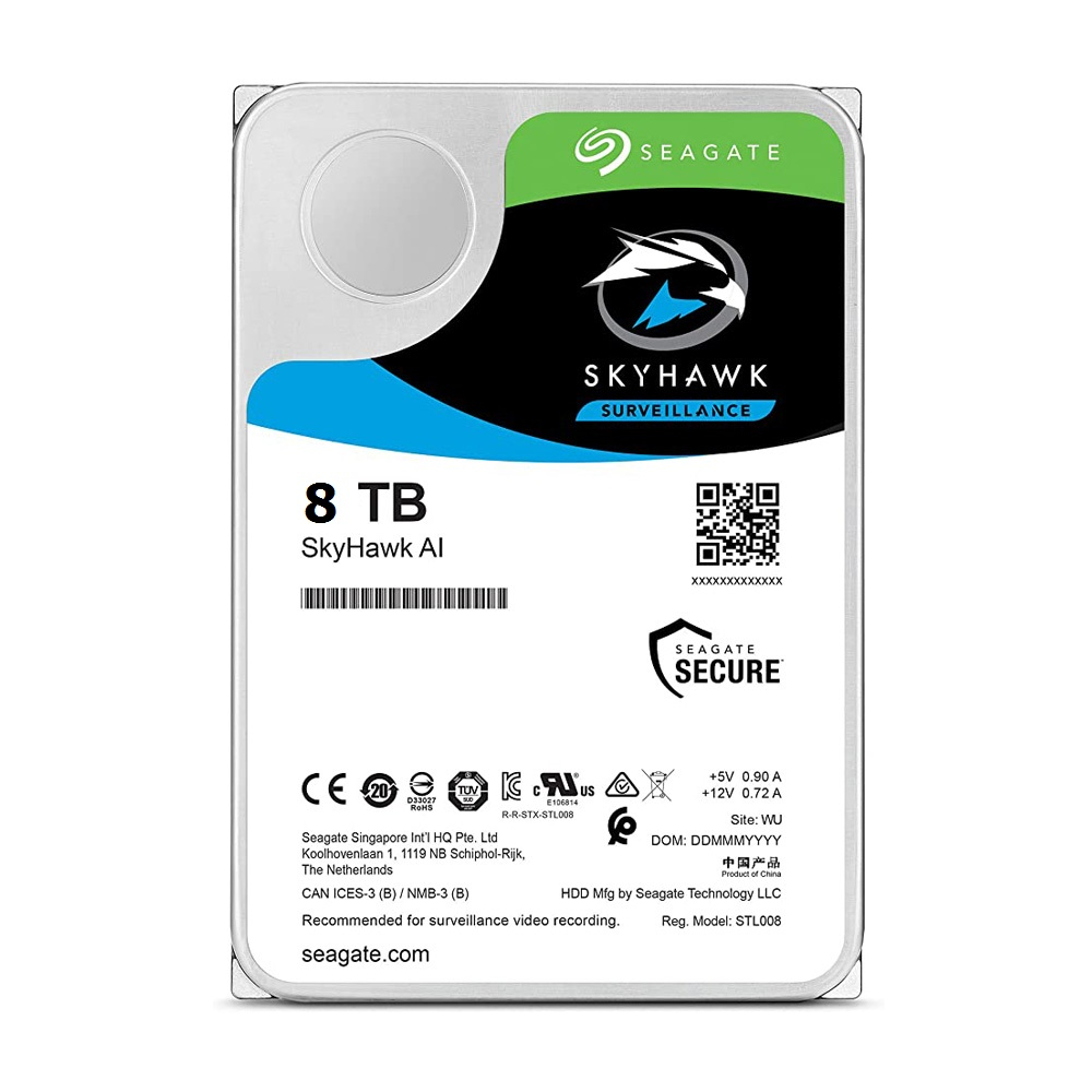 Hình ảnh chi tiết Seagate 8TB SkyHawk AI ST8000VE000 - Ảnh số 1