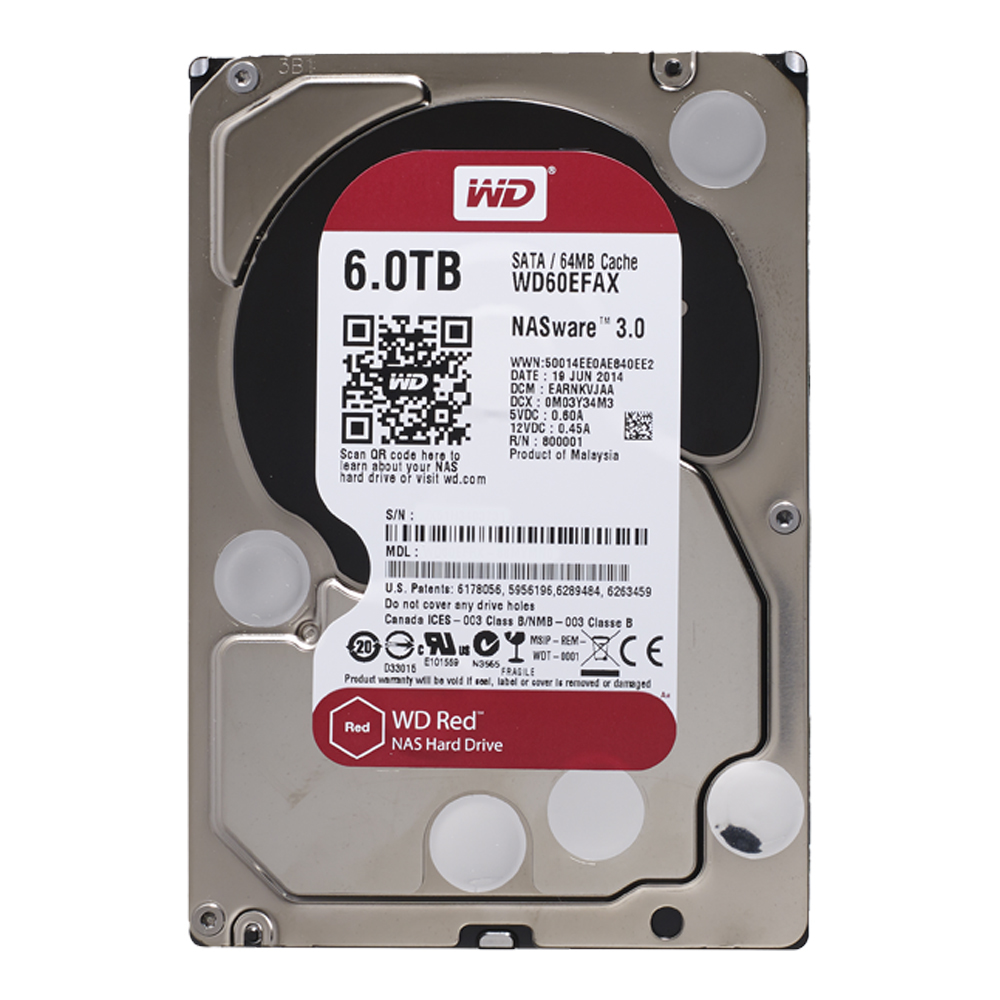 Hình ảnh chi tiết Western 6TB WD60EFAX - Ảnh số 1