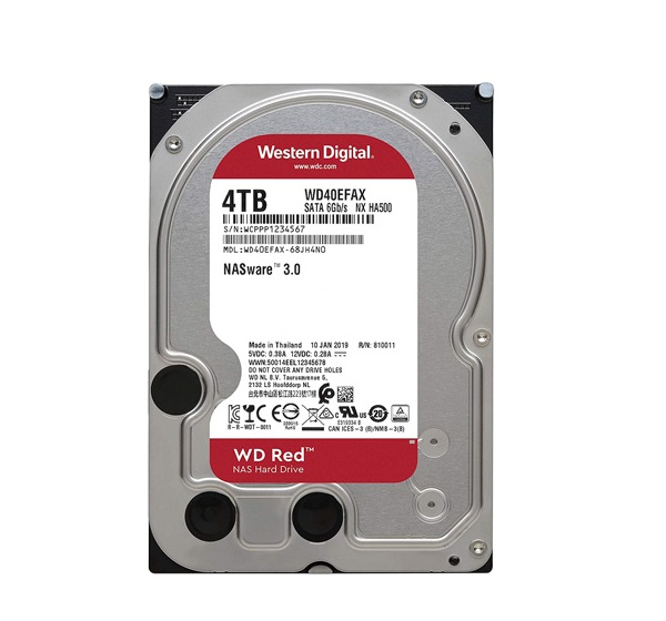 Hình ảnh chi tiết Ổ CỨNG MÁY VI TÍNH HIỆU WESTERN DIGITAL LOẠI WD40EFPX, 4TB RED PLUS - Ảnh số 1