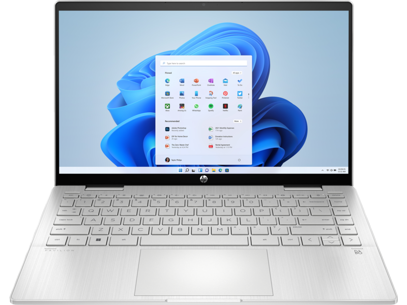 Hình ảnh chi tiết Laptop HP Pavilion x360 14-ek1046TU I3-1315U/ 8G/ 256GSSD/ 14.0FHDT/ PEN/Win 11/Bạc/80R24PA - Ảnh số 1