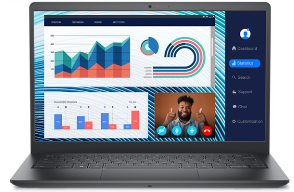 Hình ảnh chi tiết Laptop Dell Vostro 3420 (71003348) | Intel Core i5-1235U | 8GB RAM | 512GB SSD | 14 inch FHD - Ảnh số 1