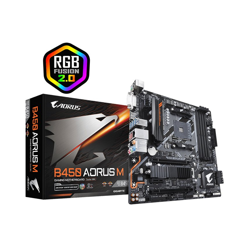 Hình ảnh chi tiết Mainboard Gigabyte B450 AORUS-M - Ảnh số 1