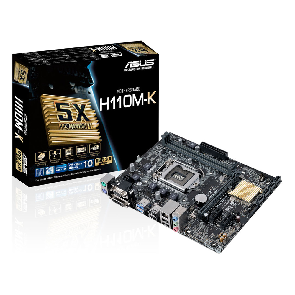 Hình ảnh chi tiết MAINBOARD ASUS LOẠI H110M-K DDR4 - Ảnh số 1