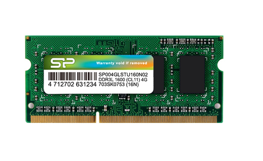 Hình ảnh chi tiết RAM SILICON 4GB 1600 HASWELL FOR NOTEBOOK SP004GLSTU160N02 8 CHÍP - Ảnh số 1