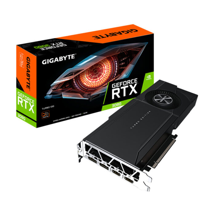 Hình ảnh chi tiết Card màn hình Gigabyte GeForce RTX™ 3080 TURBO 10G GV-N3080TURBO-10GD - Ảnh số 1