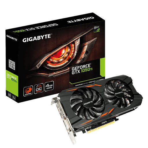 Hình ảnh chi tiết VGA Gigabyte GeForce GTX 1050 Ti OC 4G - Ảnh số 1