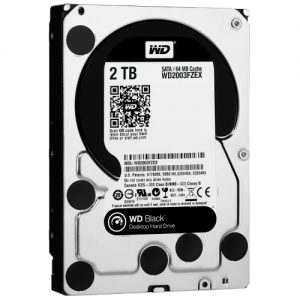 Hình ảnh chi tiết HDD WESTERN 2TB BLACK WD2003FZEX - Ảnh số 1