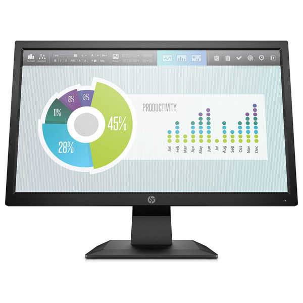 Hình ảnh chi tiết Màn hình máy tính HP P204V 19.5 inch HD 5RD66AA - Ảnh số 1
