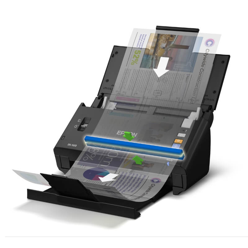 Hình ảnh chi tiết Máy scan Epson DS-520 - Ảnh số 2