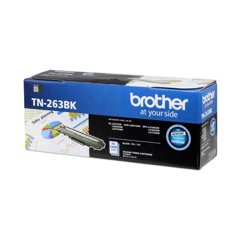 Hình ảnh chi tiết Mực in laser màu Brother TN-263BK - Ảnh số 1