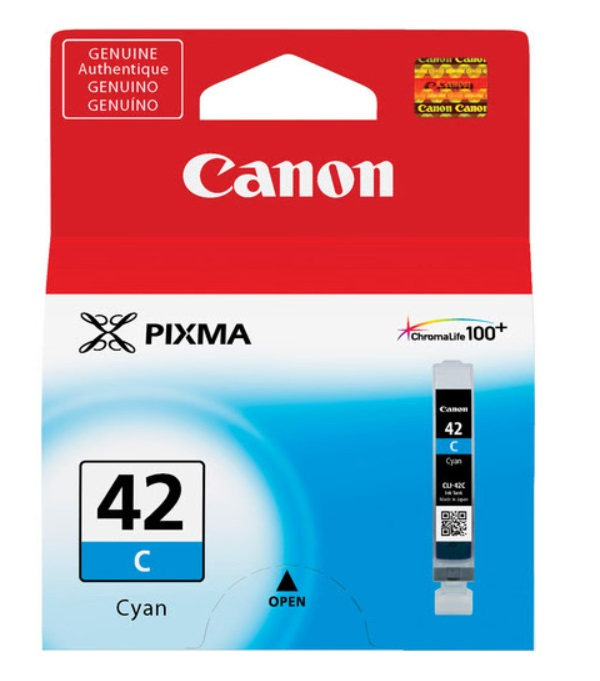 Hình ảnh chi tiết Mực màu Canon CLI-42 Cyan ASA dùng cho máy in phun Canon PIXMA PRO-100 - Ảnh số 1