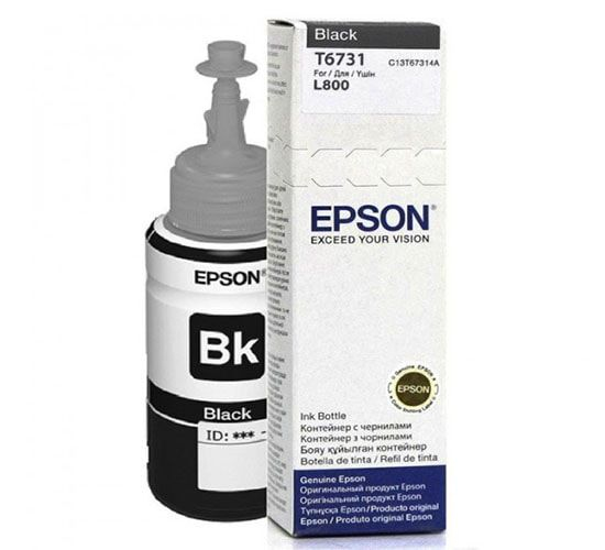 Hình ảnh chi tiết Mực in phun Epson Black C13T673100 - Ảnh số 1