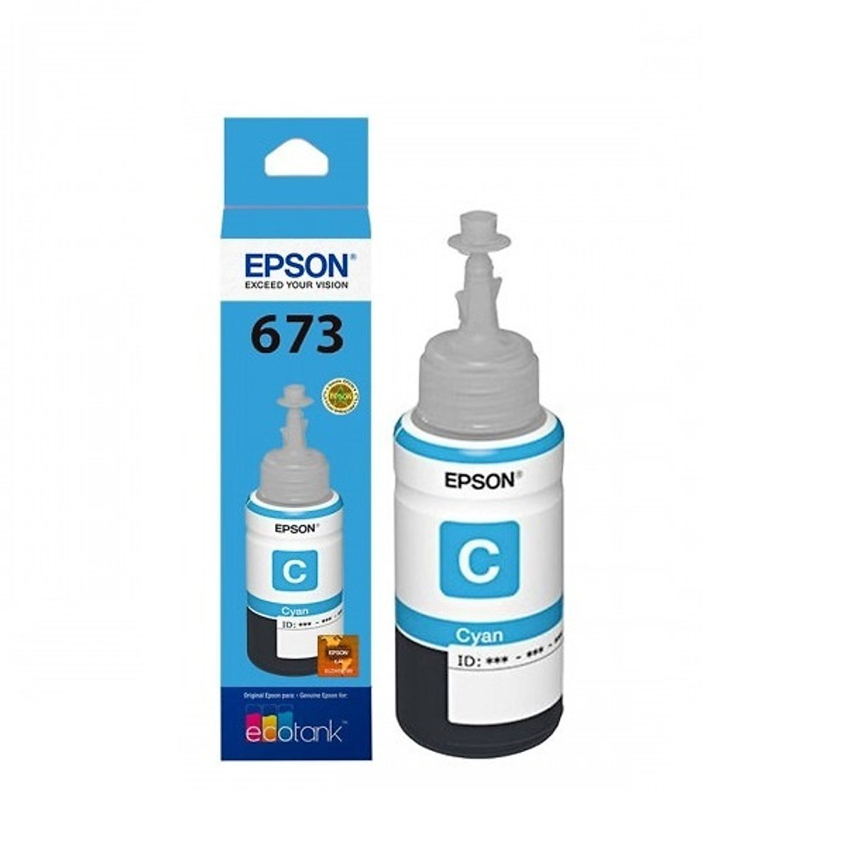 Hình ảnh chi tiết Mực in Epson màu xanh C13T673200 - Ảnh số 1