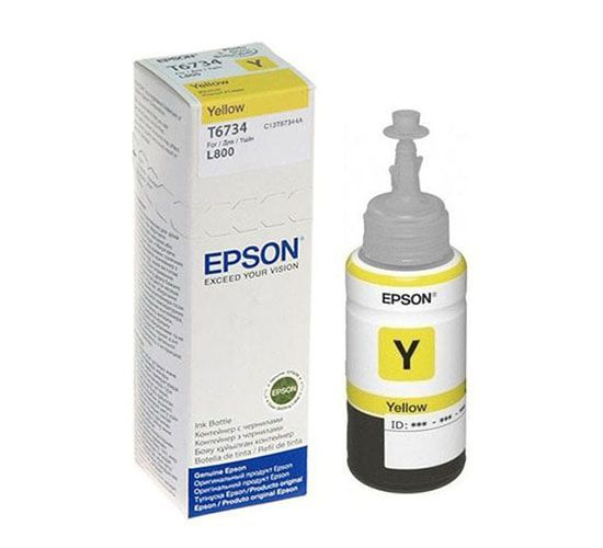 Hình ảnh chi tiết Mực in Epson màu vàng C13T673400 - Ảnh số 1