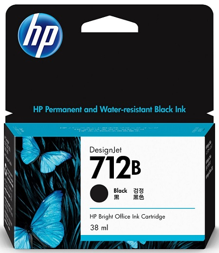 Hình ảnh chi tiết Mực in HP 712B Black Ink Cartridge 3ED28A - Ảnh số 1