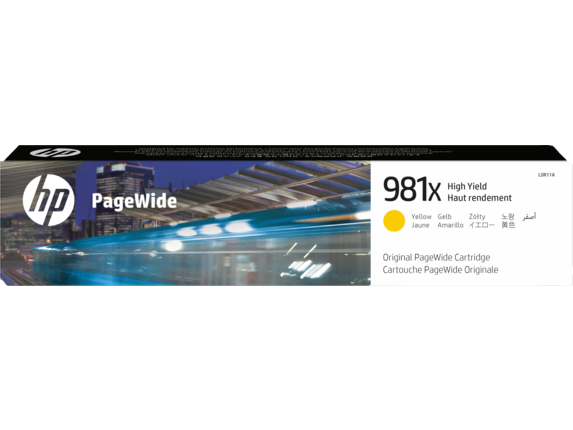 Hình ảnh chi tiết L0R11A: HỘP MỰC ĐÃ CÓ MỰC IN HP 981X HIGH YIELD YELLOW ORIGINAL PAGEWIDE- CARTRIDGE - Ảnh số 1