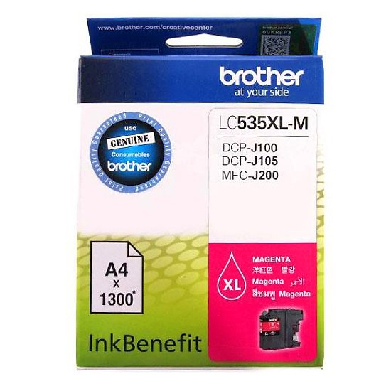 Hình ảnh chi tiết Mực in phun màu Brother LC-535XL-M - Ảnh số 1