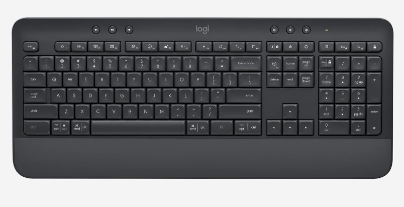 Hình ảnh chi tiết Bàn phím Logitech Không Dây K650 Signature Màu Than Chì (920-010955) - Ảnh số 1