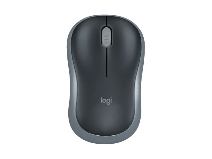 Hình ảnh chi tiết Chuột không dây Logitech M185 xám 910-002255 - Ảnh số 1