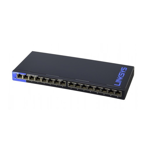 Hình ảnh chi tiết Switch Linksys LGS116 16-Port Gigabit - Ảnh số 1