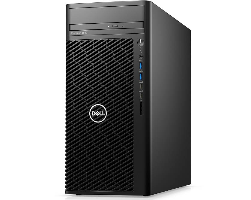 Hình ảnh chi tiết Workstation Dell Precision 3660 Tower 71010148 I7-12700/ 16GB/ 256GB SSD/ 1TB/ DVDRW/ T1000 4GB/4X MDP TO DP/ 300W PSU/ WIN 11 PRO - Ảnh số 1