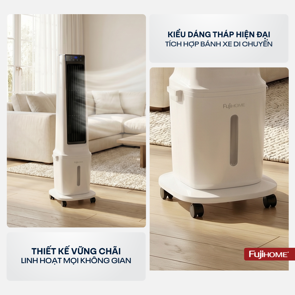 Hình ảnh chi tiết Quạt làm mát không khí hơi nước Fujihome AC-17N - Ảnh số 11