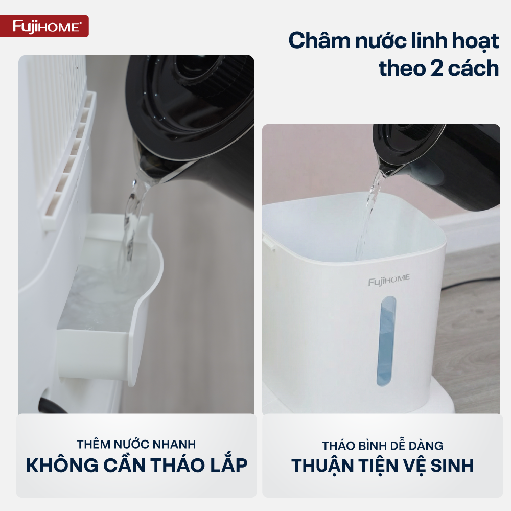 Hình ảnh chi tiết Quạt làm mát không khí hơi nước Fujihome AC-17N - Ảnh số 12