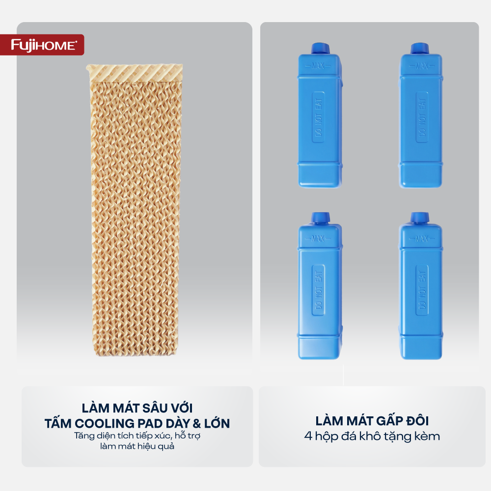 Hình ảnh chi tiết Quạt làm mát không khí hơi nước Fujihome AC-17N - Ảnh số 9