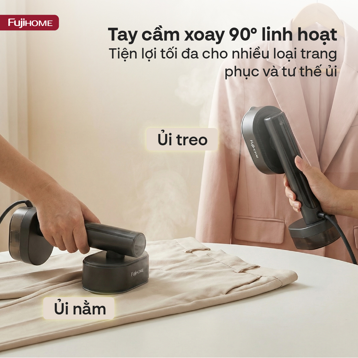 Hình ảnh chi tiết Bàn là (bàn ủi) hơi nước cầm tay Fujihome SI716B - Ảnh số 12