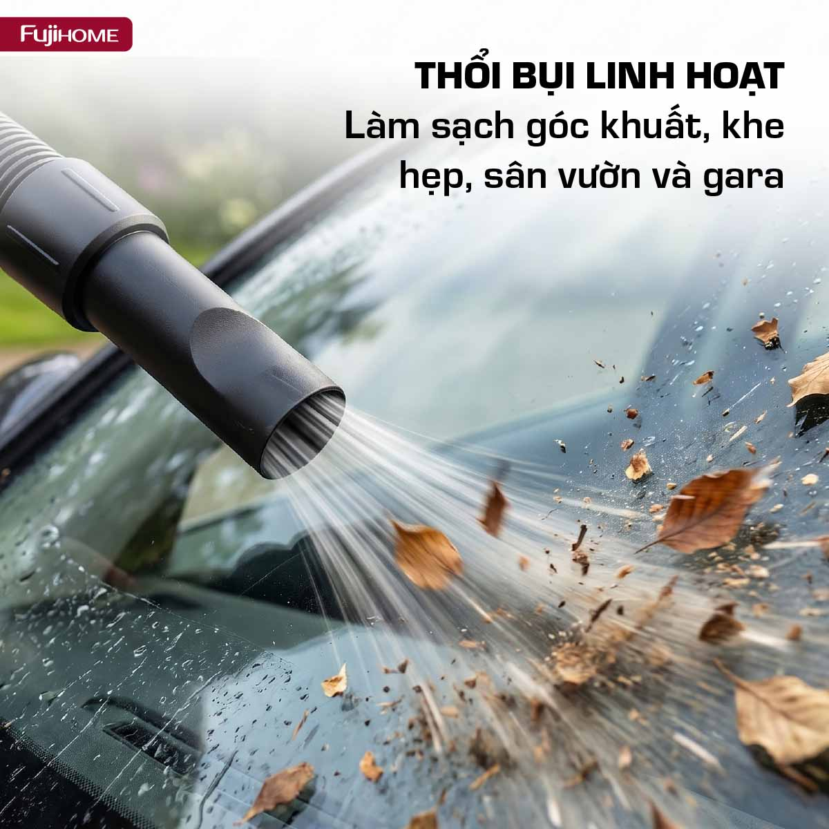 Hình ảnh chi tiết Máy hút bụi khô & ướt dung tích lớn, 
làm sạch mạnh mẽ Fujihome VC20N - Ảnh số 7