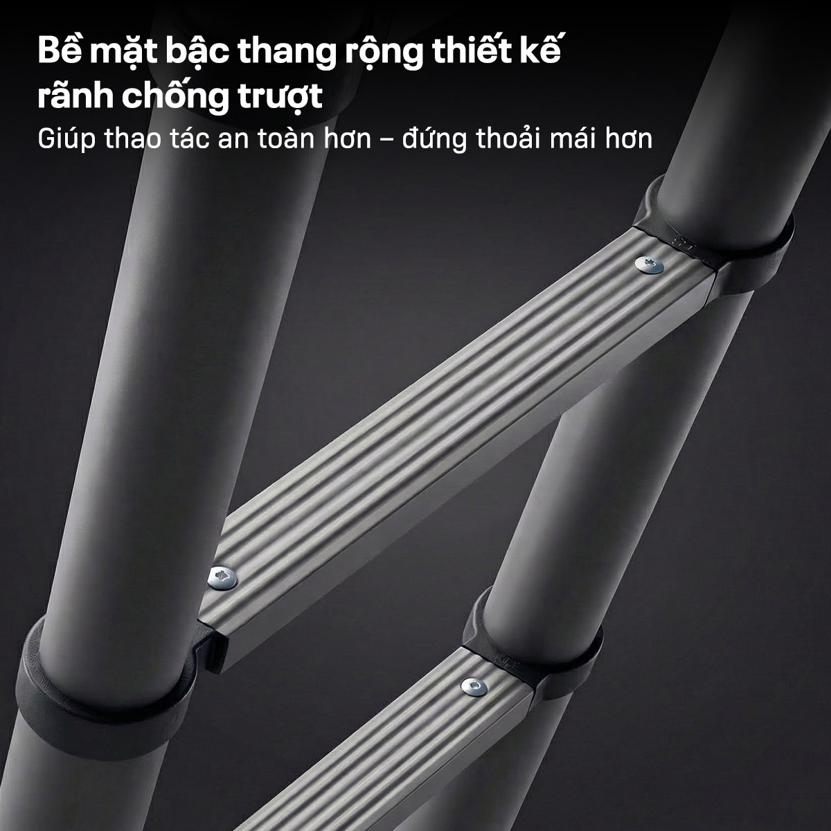 Hình ảnh chi tiết Thang rút gọn chữ A Fujihome STLA42 - Ảnh số 11