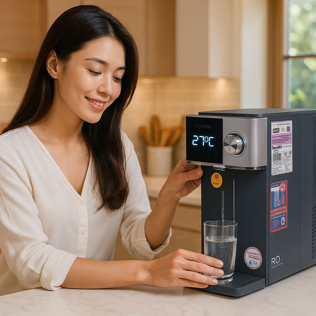 Hình ảnh chi tiết Máy lọc nước RO nóng lạnh Fujihome WP302C - Ảnh số 26