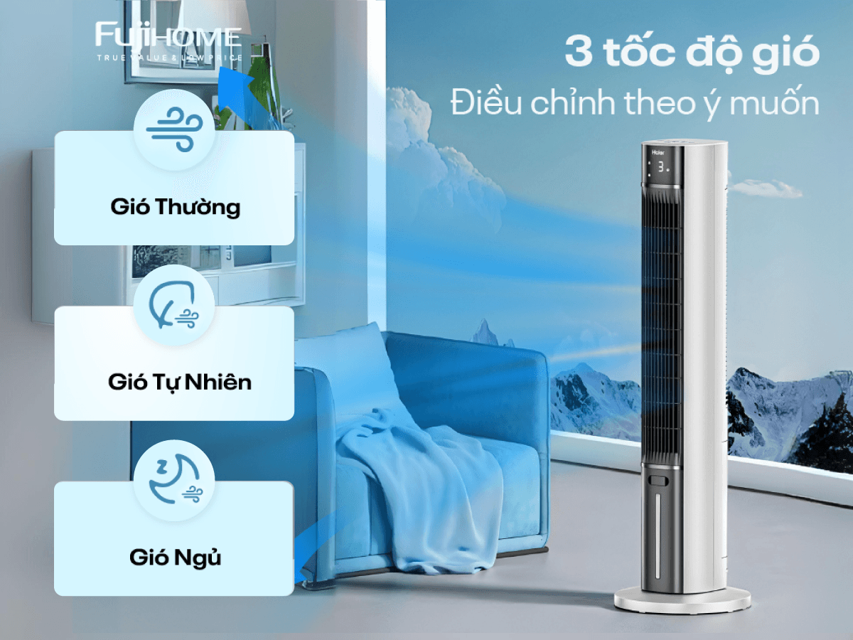 Hình ảnh chi tiết Quạt tháp hơi nước cao cấp Fujihome AC-18LE - Ảnh số 8