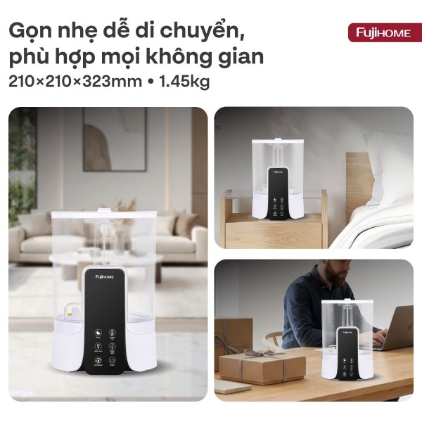 Hình ảnh chi tiết Máy Phun Sương Tạo Ẩm Fujihome HM06EUV - Ảnh số 13