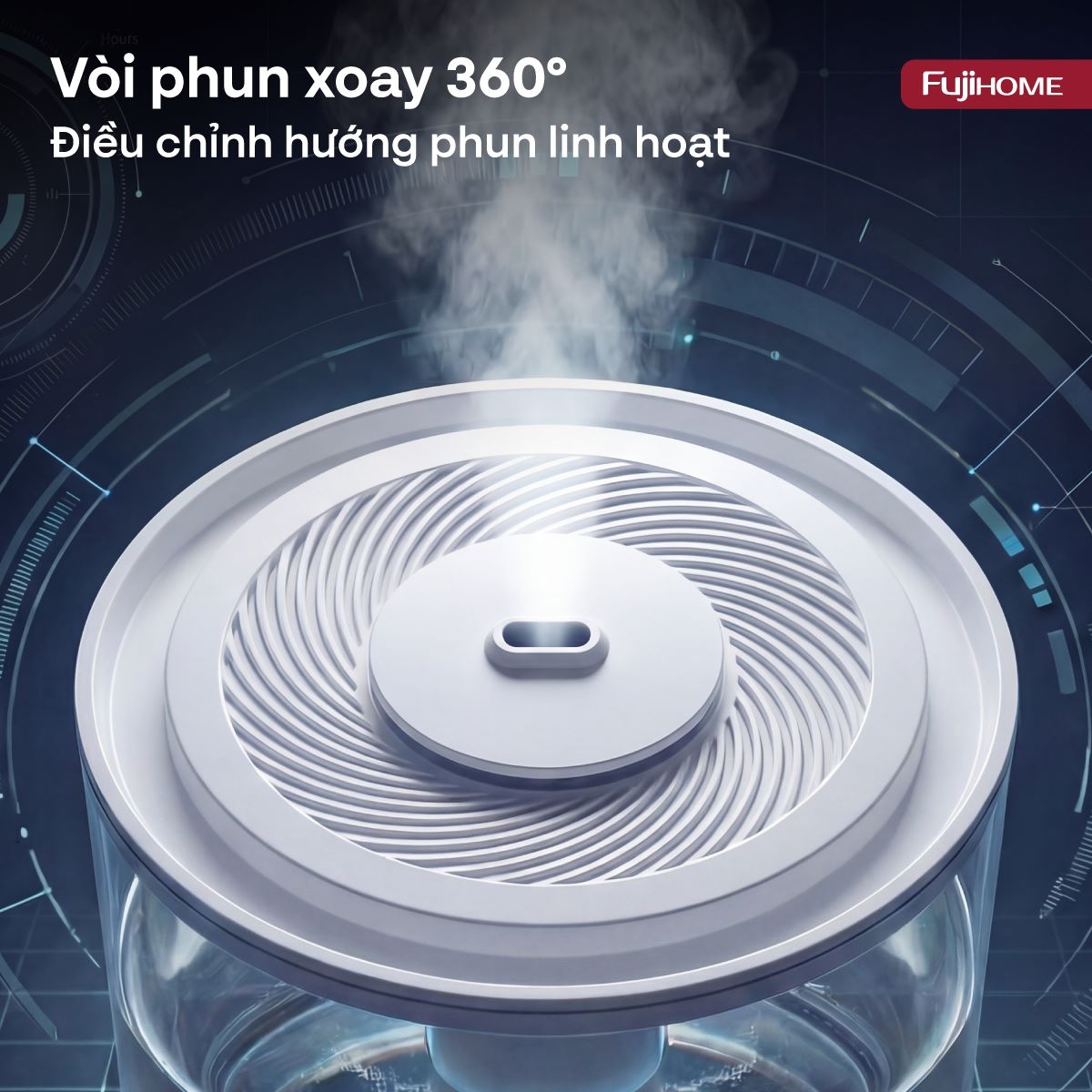 Hình ảnh chi tiết Máy Phun Sương Tạo Ẩm Fujihome HM06EUV - Ảnh số 16