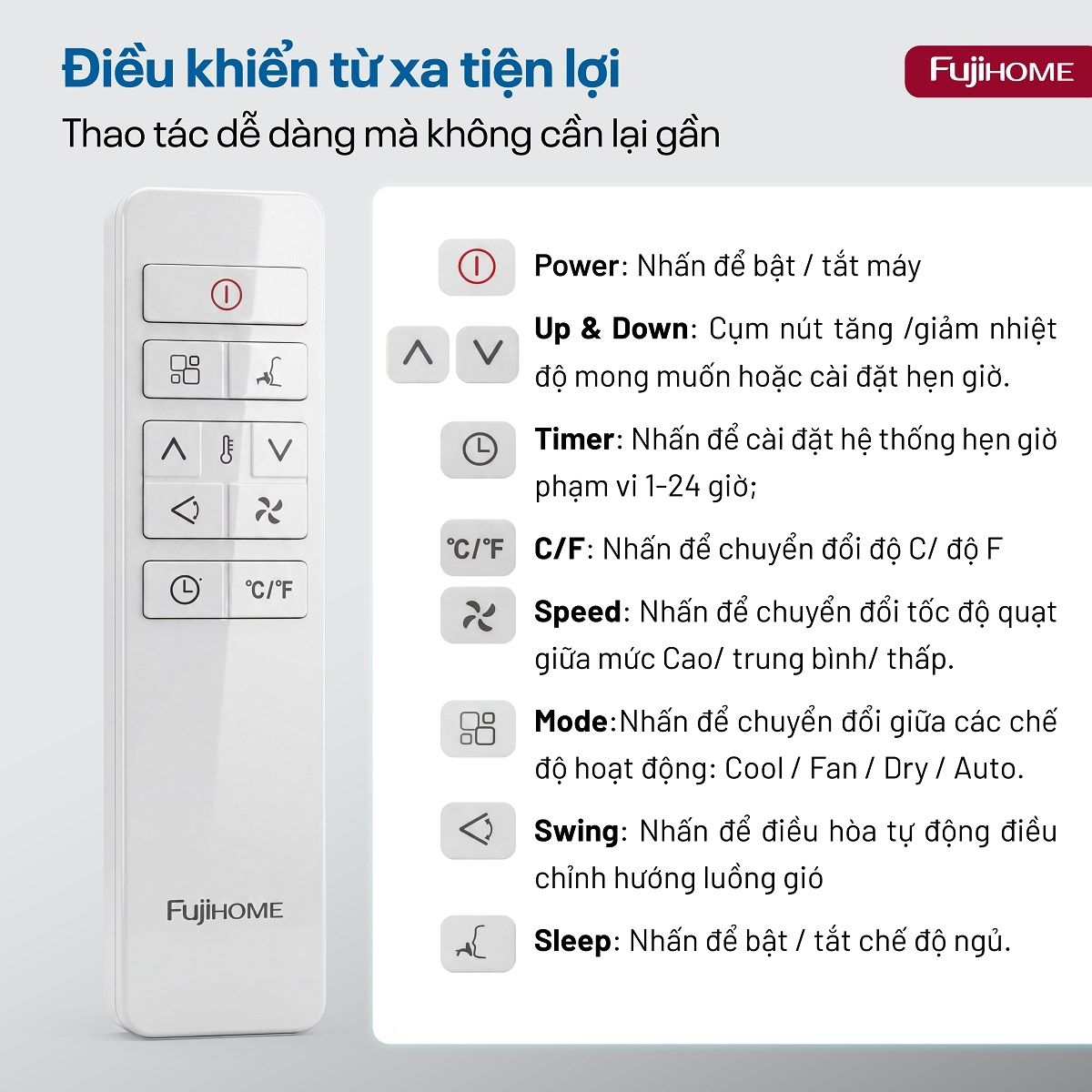 Hình ảnh chi tiết FUJIHOME PAC12N – Điều hòa di động thế hệ mới, thông minh và tiết kiệm điện - Ảnh số 22