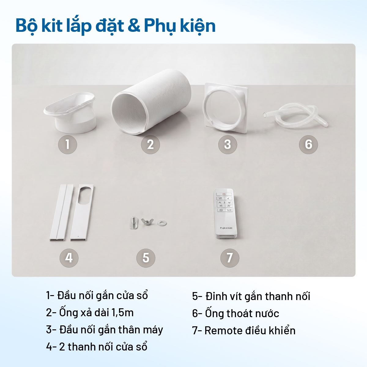 Hình ảnh chi tiết FUJIHOME PAC14N – Điều hòa di động thế hệ mới, thông minh và tiết kiệm điện - Ảnh số 24