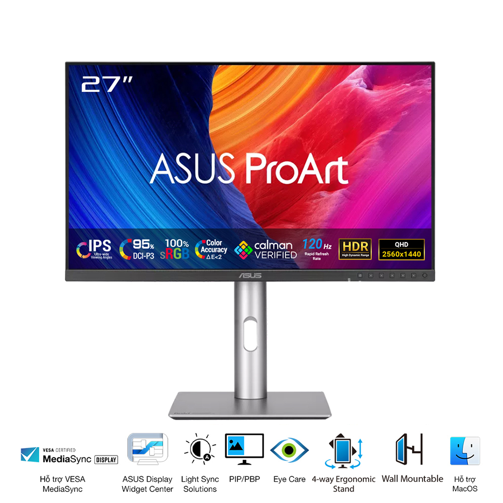 Hình ảnh chi tiết MÀN HÌNH ASUS LCD MODEL PA278QGV - Ảnh số 3